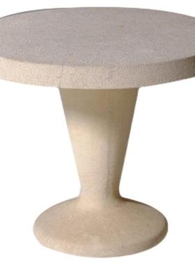 中式仿古轻奢洞石圆边客角几厅小桌沙发天然大理石几大ERB气高端