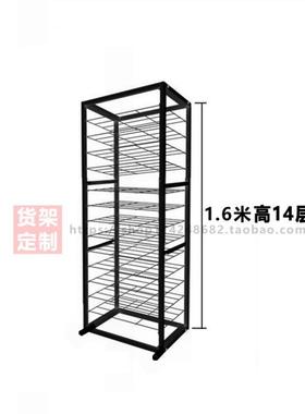 层4kSMD卡纸收纳层架幼儿园置物架文多具店斜面架卡开纸画纸分