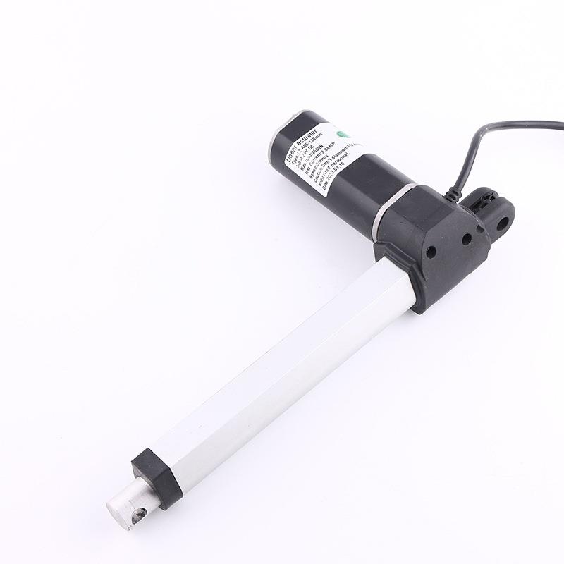 L型小型新型护理床涡轮蜗杆直线电机低噪音小型直流电动推杆
