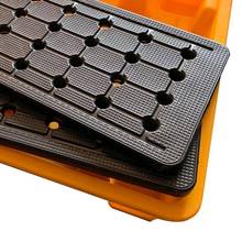 四桶集装箱防渗漏托盘盘厂漏油桶防泄托两面进叉TP1311盛漏家平台