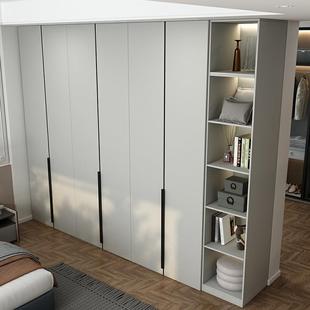 实木衣柜代简约一门到用顶四六平现开家卧组合全屋室收OES纳衣橱