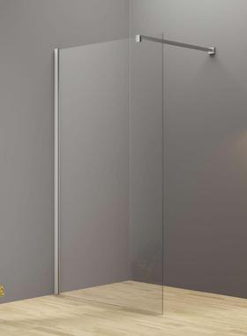 空金兴厂家酒店民宿工程钢OVN化璃隔断淋玻浴房康航铝简易淋浴屏