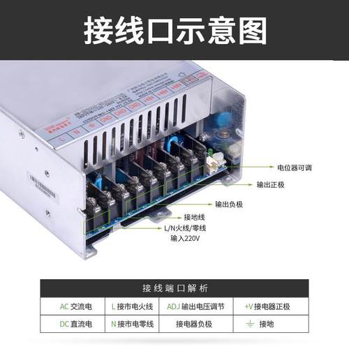 带PQDPF功能转大功率开源关电源220V48V工业机电C控制工业恒压电