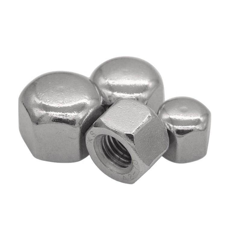 DIN917六角盖型形矮形六盖螺角母厂家直销M5M6MZCBM8M10M1216M20