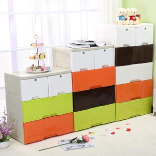 儿童收衣柜层双柜家居整理纳柜简约现代纳抽屉式 收单柜PIM直销