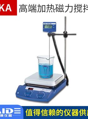 德国IHKA艾卡C-MGS4/AC-MAGH7磁力搅拌器实验恒室数显温小型加热
