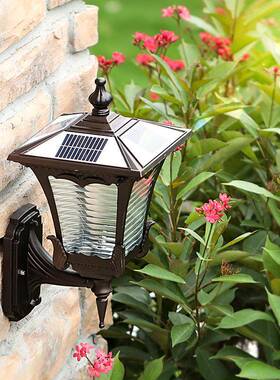 阳能壁灯外庭院灯TB-11719太家用水户室外阳台墙壁灯超防亮LED太