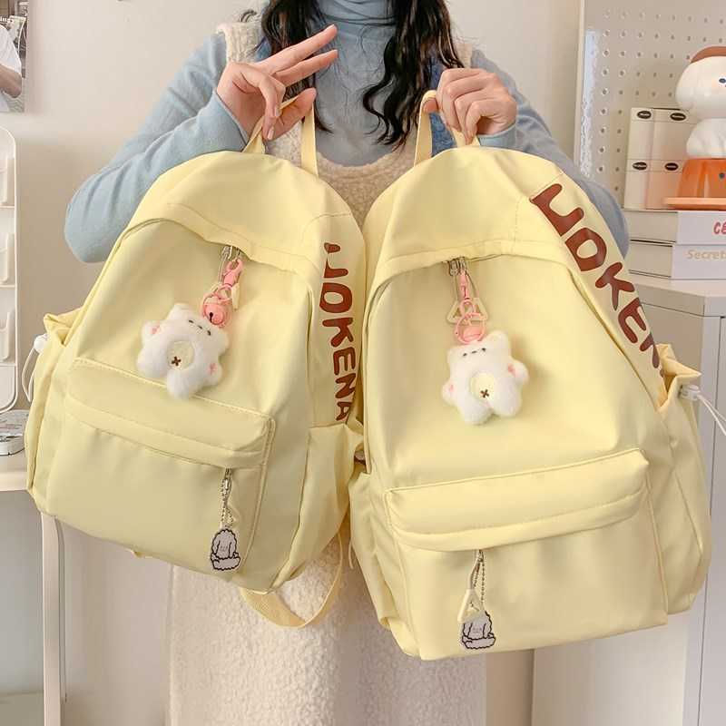 女款背包字母休闲高颜值初高中