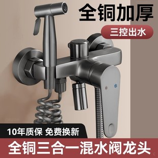 无顶喷家用浴室全铜简易分体式 德国淋浴花洒套装 增压淋浴器