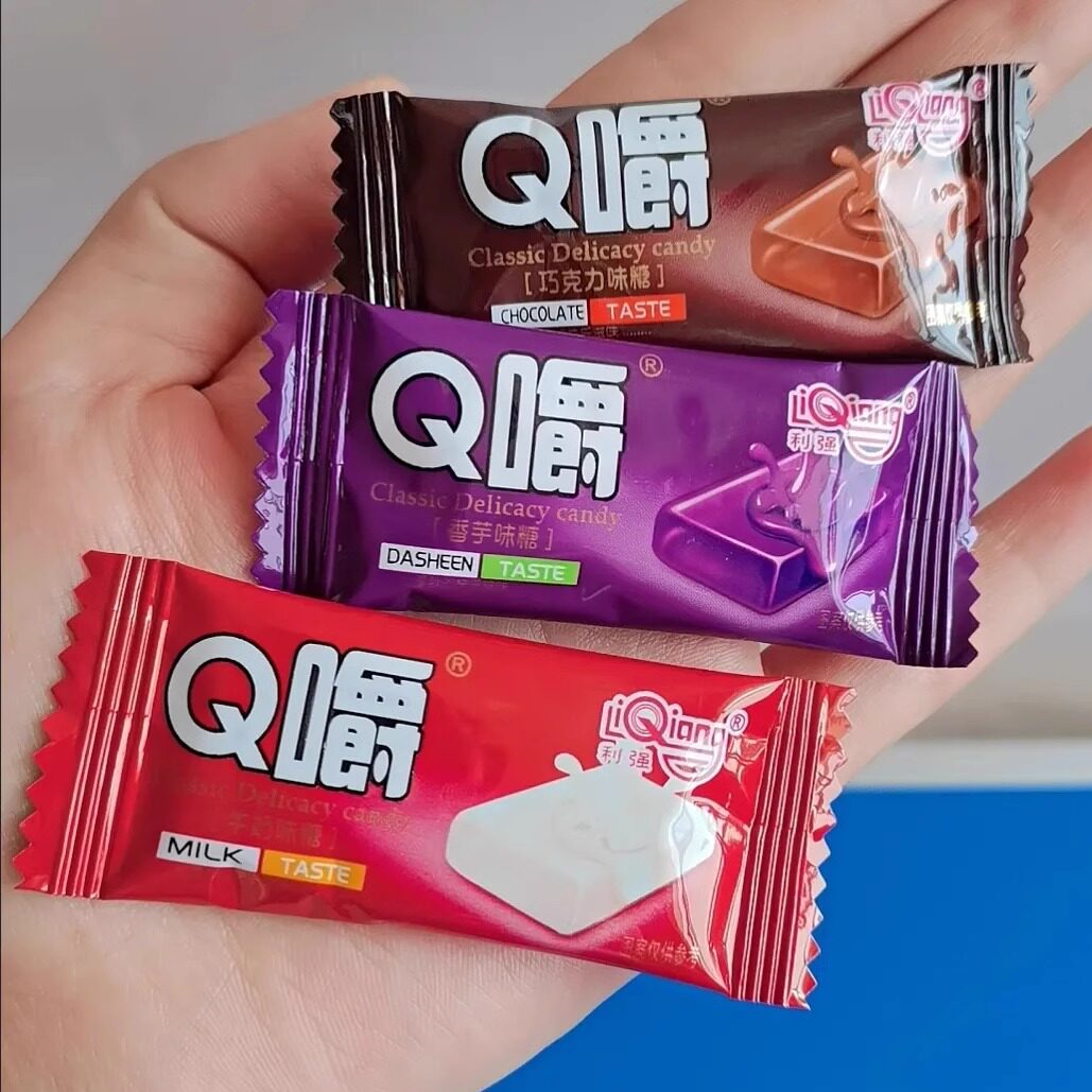 【抢】Q嚼牛奶糖软糖水果糖果大礼包浓酸奶糖口嚼糖零食