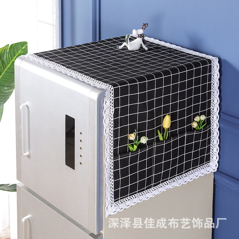 佳成布艺创意家居多用袋收纳袋功能冰箱洗衣机盖布盖巾防尘罩,居家布艺,万能盖巾,淘宝优惠券,粉丝福利购,淘宝优惠卷
