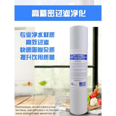 PP SEDIMENT FILTER 10寸滤芯自来水过滤家用净水器通用熔喷棉芯