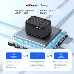 aMagisn阿迈适用影石Insta360 X5电池充电座X5充电器充电管家收纳