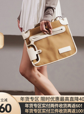 JC DAMO2025秋季法式单肩包复古简约休闲斜挎包小众设计感手提包