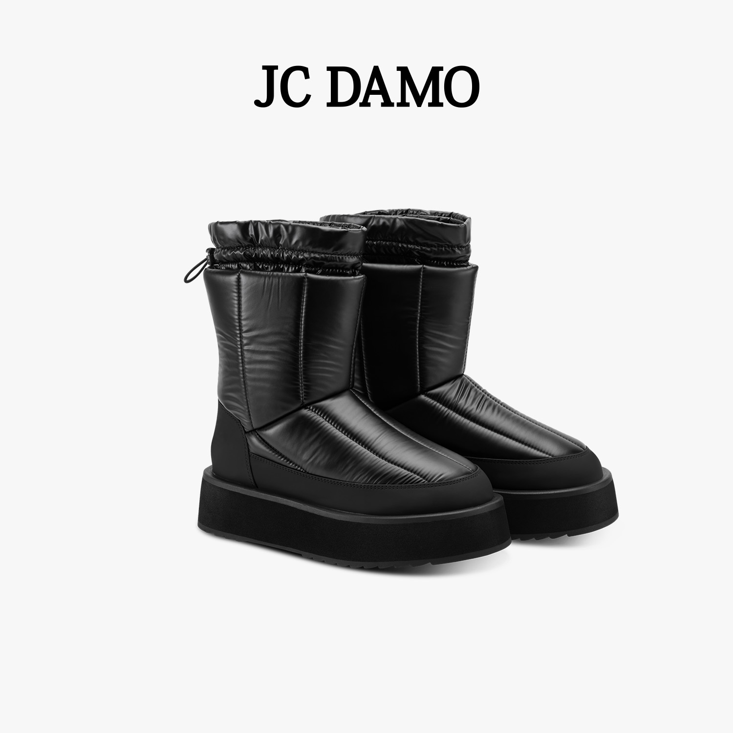 JCDAMO原创防水加绒雪地靴棉靴