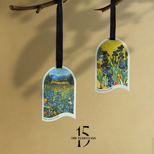 香卡车载香薰扩香片车内持久留香衣柜香氛挂饰挂件 The15thClass