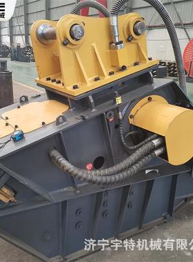 液挖掘机破碎斗压移动PQH式筑垃圾分破碎建机土壤修复移动解筛斗