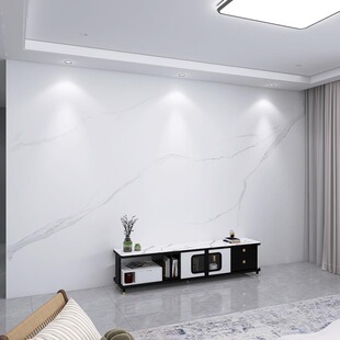 3d立体客厅壁画仿大理石电视背景墙壁纸2026新款壁布轻奢墙布装饰