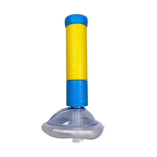 呼吸训练器窒息急救援面罩人工心肺装置Choking Emergency Device