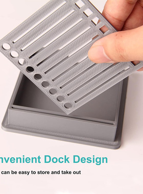 新品 Sticky Note Holder with Stencil便利贴模板