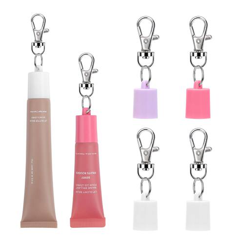 式夹式润唇膏钥匙扣帽GLOSSGRL Keychain Cap for Lipgloss