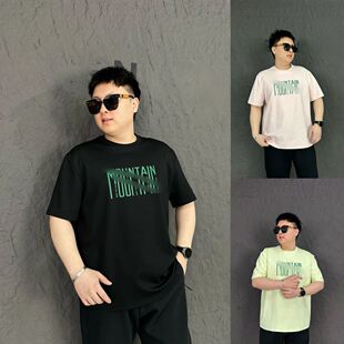 纯色简约时尚 春季 圆领短袖 潮流百搭男士 休闲舒适宽松上衣T恤 新款