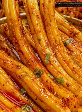 网红粉耗子长条东北粉耗子麻辣烫火锅速食圆粗粉耗子250克/袋批发