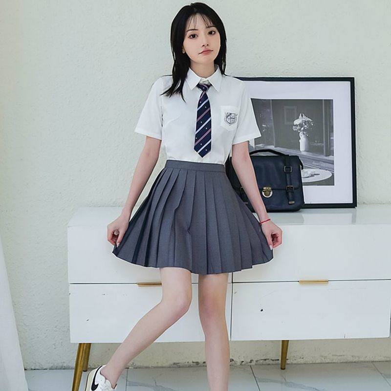 制服套装百褶裙学院大码甜美日系百搭衬衫JK基础款少女夏季两件套,个性定制/设计服务/DIY,JK制服加工定制,淘宝优惠券,粉丝福利购,淘宝优惠卷