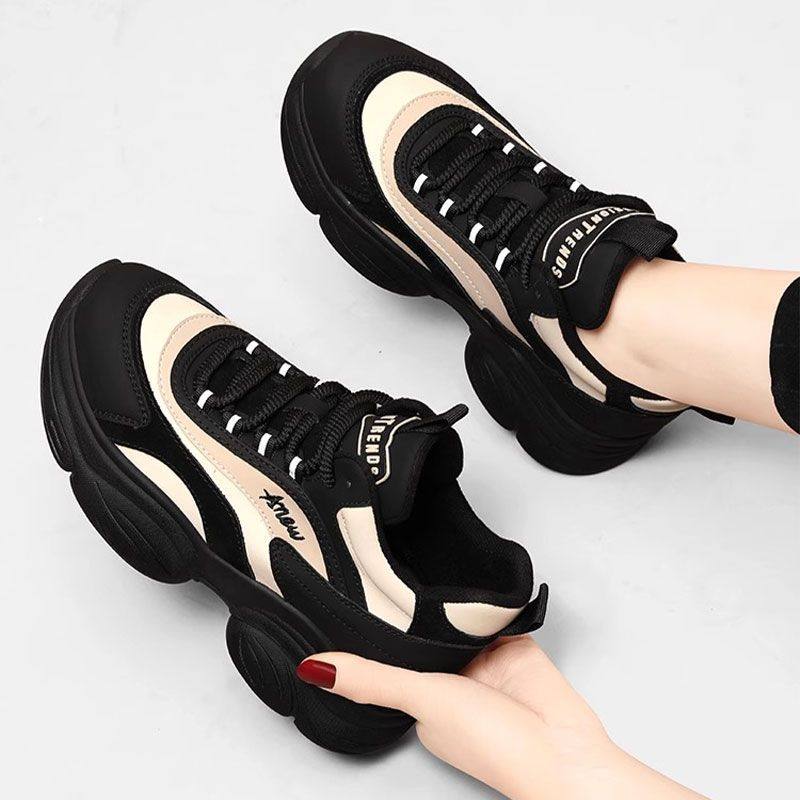 老爹鞋女鞋春秋2025新款软底爆款旅游鞋女款厚底休闲运动鞋休闲鞋,女鞋,老爹鞋,淘宝优惠券,粉丝福利购,淘宝优惠卷