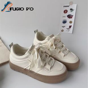 RV小众原创板鞋女款2025年新款春夏女鞋小白鞋百搭休闲运动鞋子