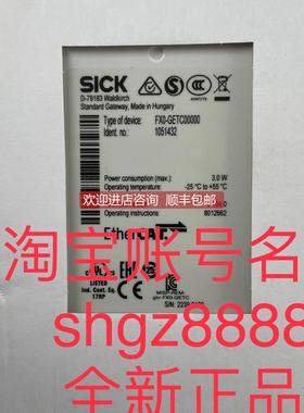询价1051432 FX0-GETC00000 DLS40E-S3RV00360SICK西克