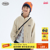 mipo秋季 商场同款 儿童外套牛津布立领防风外套男女童外穿上衣