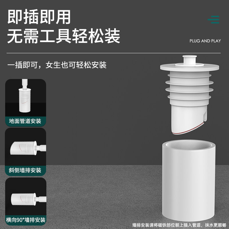 现货速发厨房下水管道密