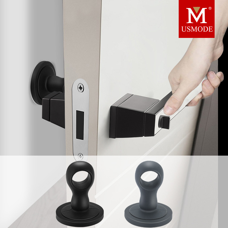 硅胶静音强磁门吸免打孔固定