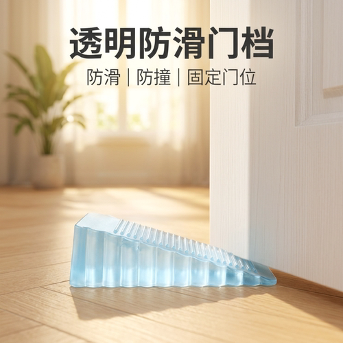 阻门器安全门卡防撞大号硅胶