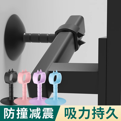 【防撞门吸】把手门阻器保护垫