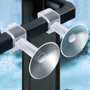 窗户防撞窗吸新款免打孔门吸硅胶门把手防撞垫门挡器玻璃门保护套