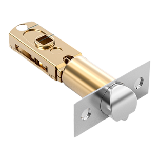 三杆式卫生间厕所铝合金门锁家用通用型门把手执手锁带钥匙球形锁