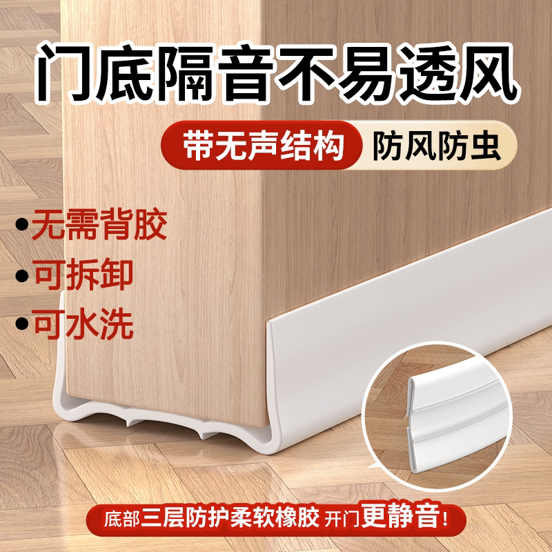 门缝门底密封条隔音防风图片