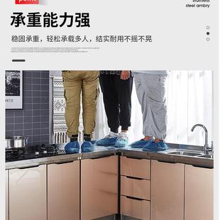 经租房灶BDE台柜储槽柜碗柜 不济锈钢橱柜家用物厨房橱柜简易组装