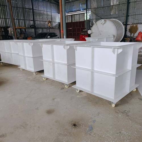 山东厂家供应PP/PPH酸洗槽pp电解槽塑料PP方箱PP槽