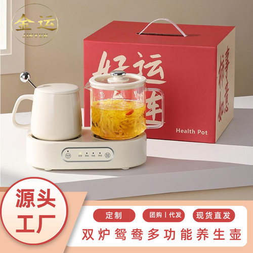小型电热多功能保温玻璃养生壶