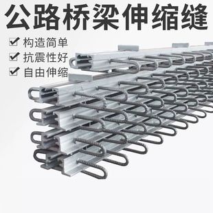 置 装 公路桥梁伸缩缝GQF C40D60EF160型梳齿板异型钢毛勒缝模数式
