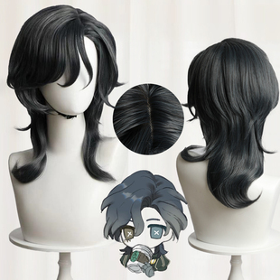 现货 第五人格骑士cos假发多层次卷发短发狼尾新求生者假毛