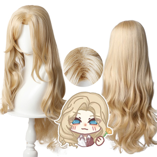 现货 第五人格约瑟夫宿醉cos摄影师假发假毛蓬松大波浪发尾