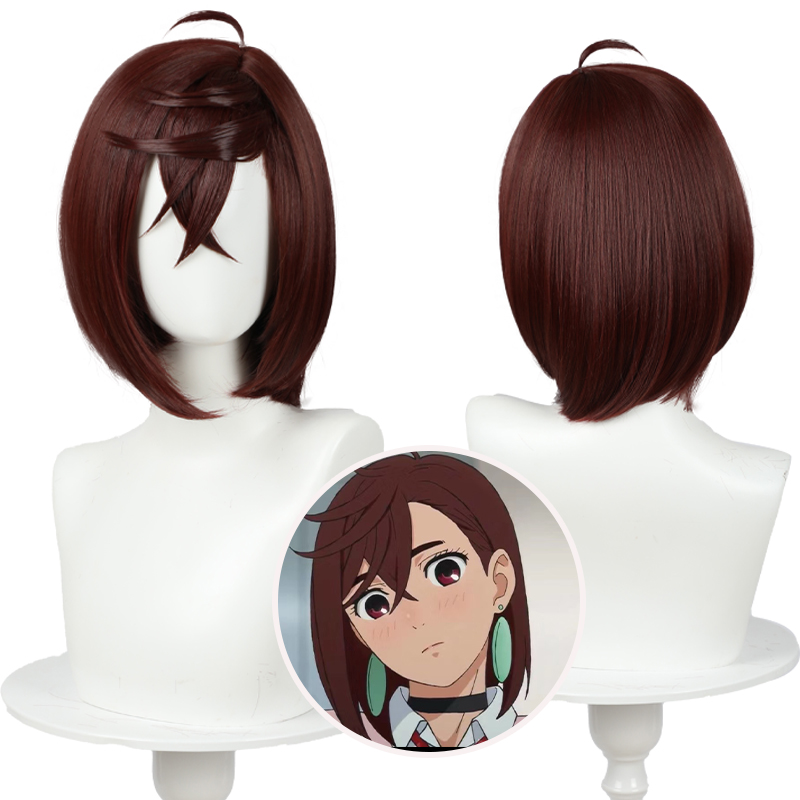 现货 超自然武裝当哒当 绫濑桃cos假发 玫瑰网高温丝 仿真头皮顶