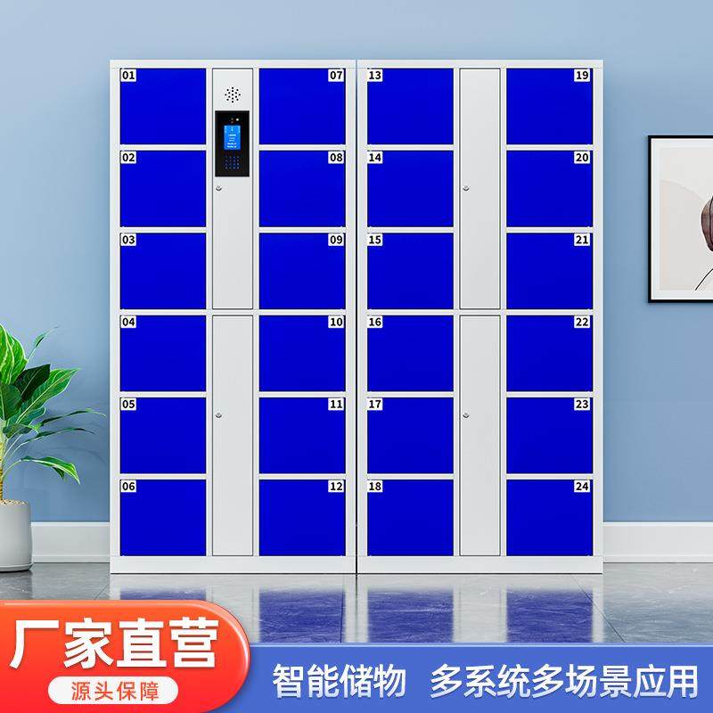 钢制电子存包柜单位人脸指纹储物柜刷卡寄存柜智能微信联网存放柜,商业/办公家具,办公储物柜,淘宝优惠券,粉丝福利购,淘宝优惠卷