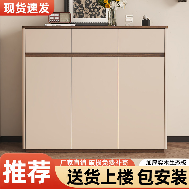 实木鞋柜家用门口收纳玄关柜