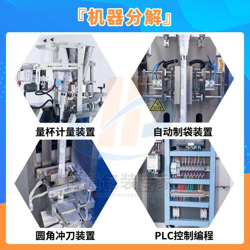 粉质冲泡饮料包机 自动定量酸梅装包晶装机 HD-160ZS酸梅汤分原料