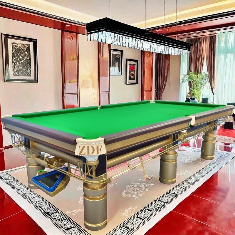 标准式黑8克桌球台9球美台台球温州台英球桌东莞ZDF金华168斯诺式